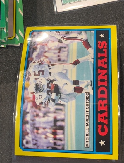 1986 Topps #326 Stump Mitchell Cardinals Team Leaders — front