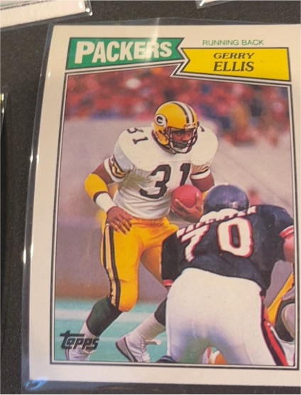 1987 Topps #353 Gerry Ellis — front