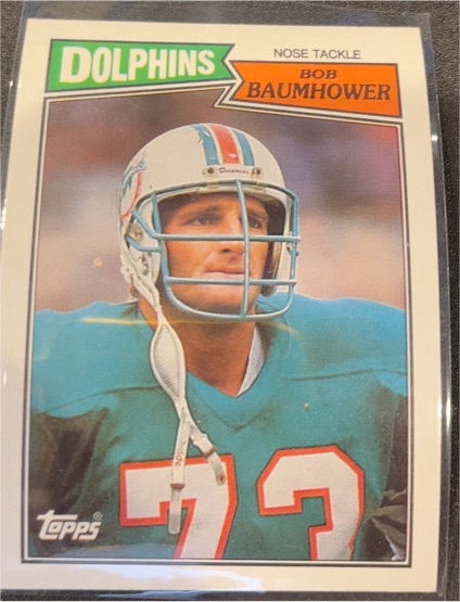 1987 Topps #247 Bob Baumhower — front