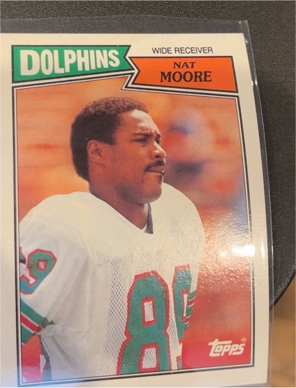 1987 Topps #238 Nat Moore — front