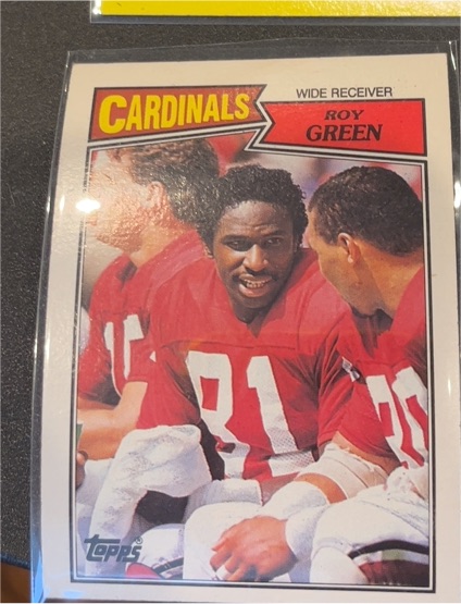 1987 Topps #335 Roy Green — front