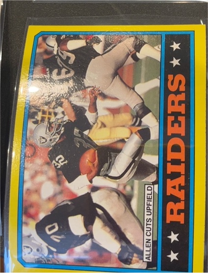 1986 Topps #60 Marcus Allen Los Angeles Raiders — front