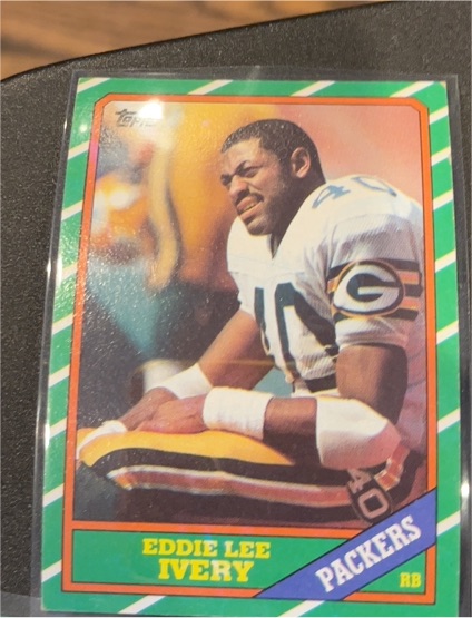 1986 Topps Football #216 Eddie Lee Ivery — front