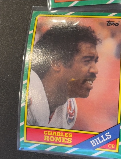 1986 Topps #393 Charles Romes — front