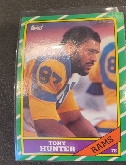 1986 Topps #81 Tony Hunter — front