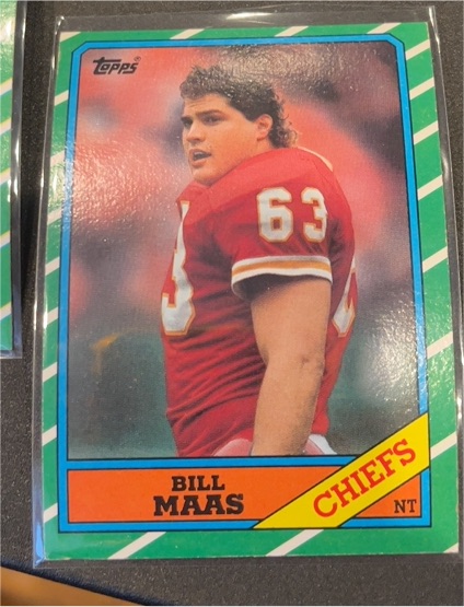 1986 Topps #310 Bill Maas — front