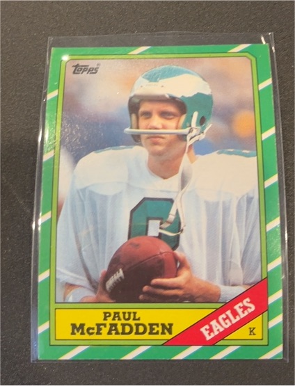1986 Topps #274 Paul McFadden — front