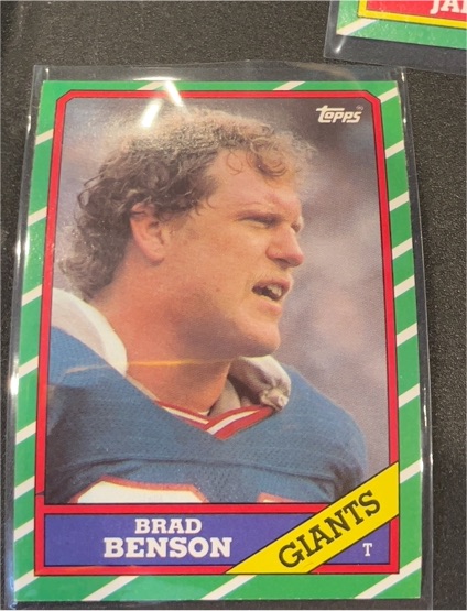 1986 Topps #146 Brad Benson — front