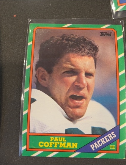 1986 Topps Football #219 Paul Coffman — front