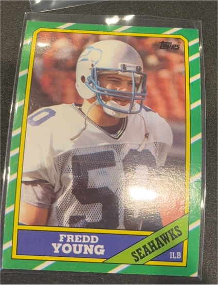 1986 Topps #210 Fredd Young — front