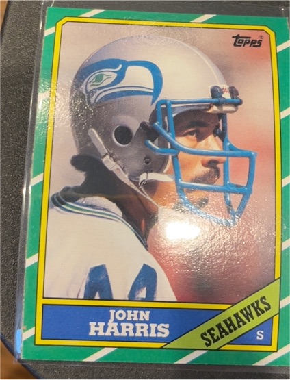 1986 Topps #212 John Harris — front