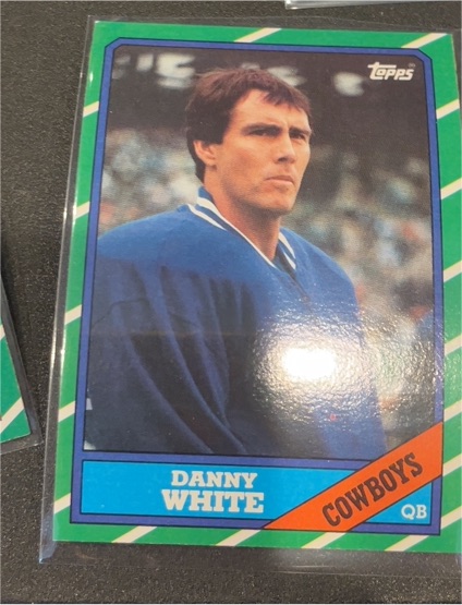 1986 Topps #125 Danny White — front
