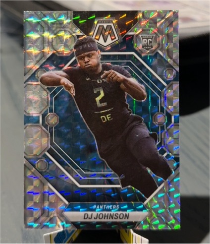 2023 Panini Mosaic #314 DJ Johnson — front