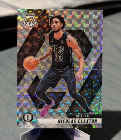 2024-25 Panini Mosaic #106 Nicolas Claxton — front