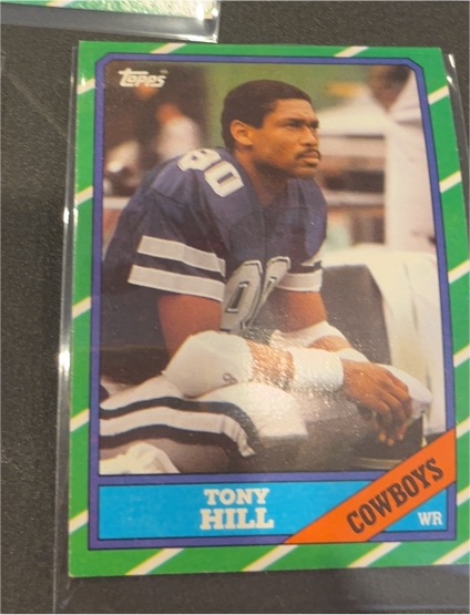 1986 Topps #129 Tony Hill — front