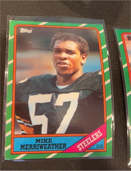 1986 Topps #289 Mike Merriweather — front