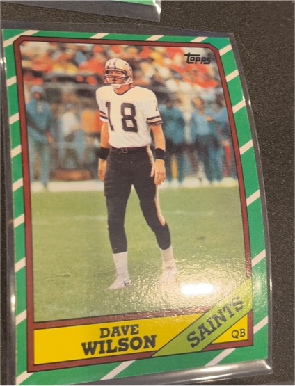 1986 Topps #340 Dave Wilson — front