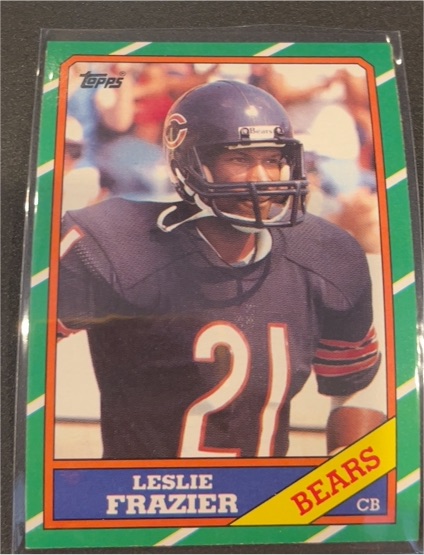 1986 Topps #26 Leslie Frazier — front