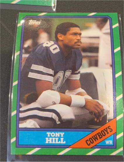 1986 Topps #129 Tony Hill — front