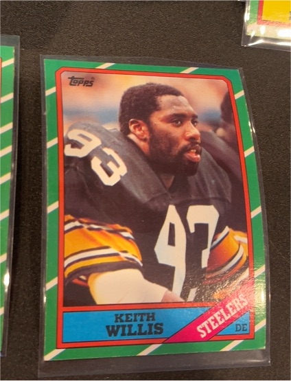 1986 Topps #288 Keith Willis — front