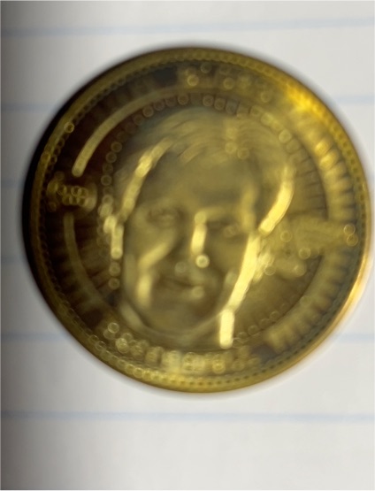1984 Ronald Reagan Commemorative Double Eagle Medal — front