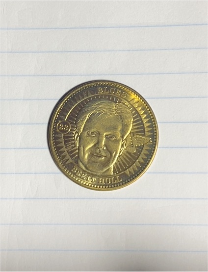 1997-98 Pinnacle Mint Coin #23 Brett Hull — front