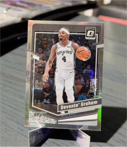 2023-24 Panini Donruss Optic #100 Devonte' Graham — front