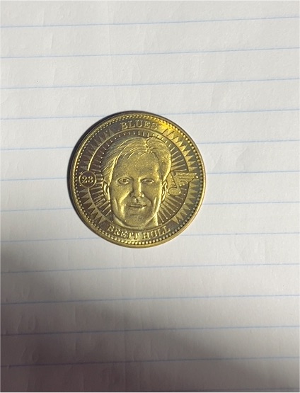 1997-98 Pinnacle Mint Coin #23 Brett Hull — front