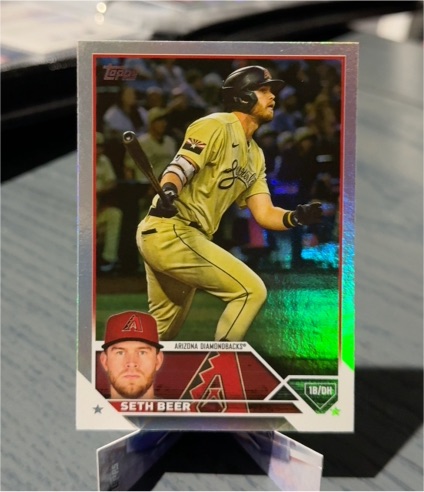 2023 Topps Series 1 #105 Seth Beer — front