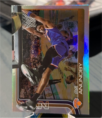 2025-26 Topps #15 OG Anunoby — front