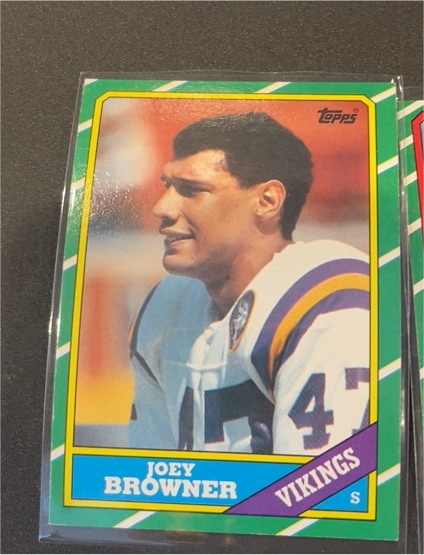 1986 Topps #300 Joey Browner — front