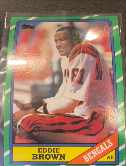 1986 Topps #260 Eddie Brown — front