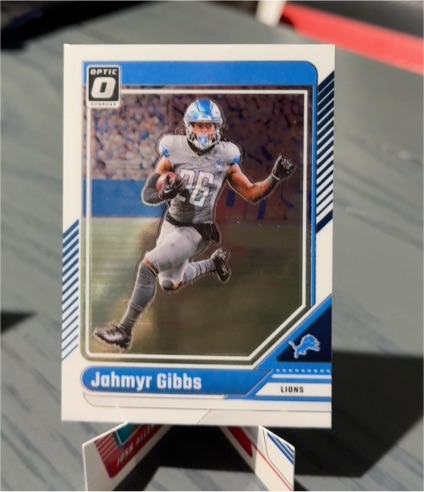2024 Panini Donruss Optic #64 Jahmyr Gibbs — front