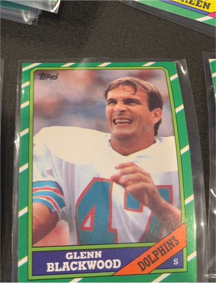 1986 Topps #58 Glenn Blackwood — front