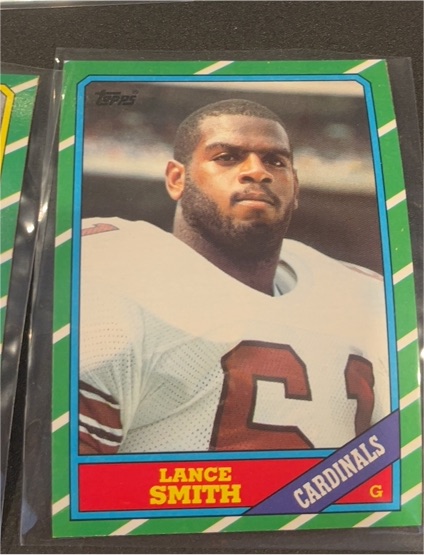 1986 Topps #321 Lance Smith — front