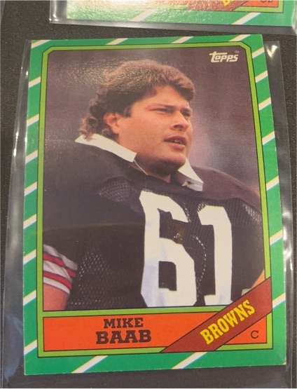 1986 Topps #192 Mike Baab — front