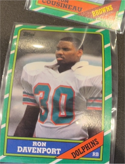 1986 Topps #47 Ron Davenport — front