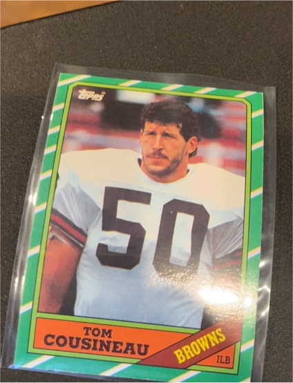 1986 Topps #197 Tom Cousineau — front