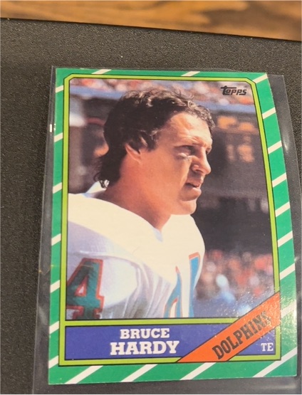 1986 Topps #51 Bruce Hardy — front