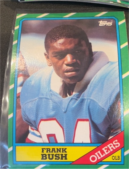 1986 Topps #358 Frank Bush — front