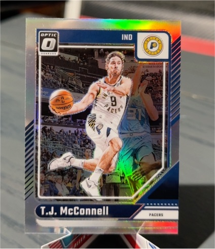 2024-25 Donruss Optic #67 T.J. McConnell — front