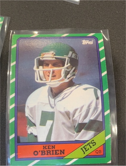 1986 Topps #95 Ken O'Brien — front