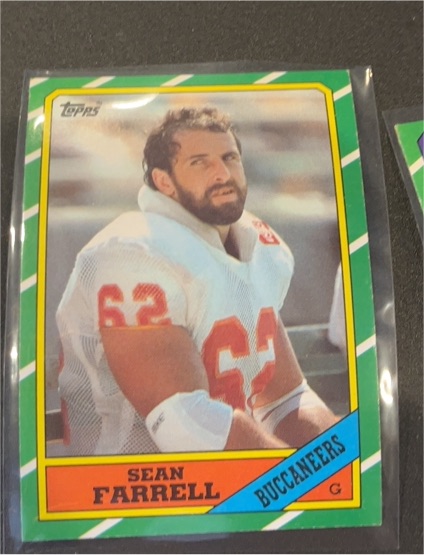 1986 Topps #379 Sean Farrell — front