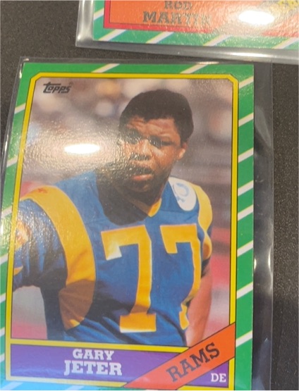 1986 Topps #87 Gary Jeter — front