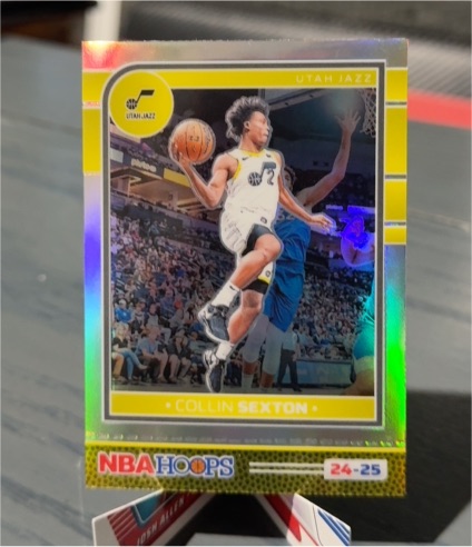 2024-25 Panini NBA Hoops #24-25 Collin Sexton — front