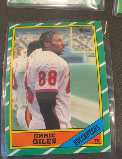 1986 Topps #88 Jimmie Giles — front