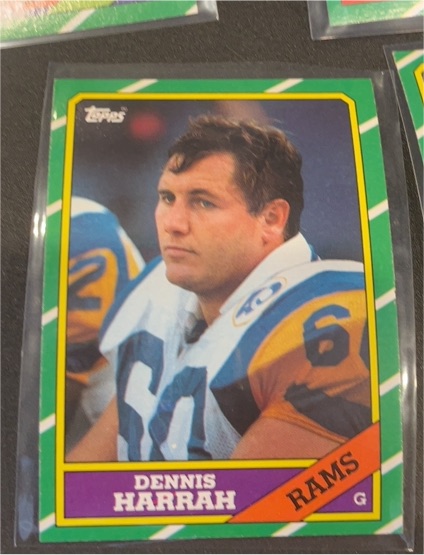 1986 Topps #84 Dennis Harrah — front
