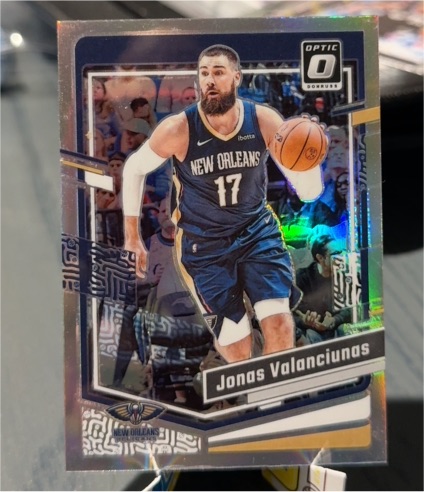 2023-24 Donruss Optic #116 Jonas Valanciunas — front