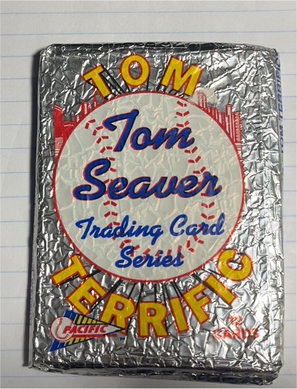1992 Pacific Tom Seaver Tom Terrific Baseball Trading Card Series — front