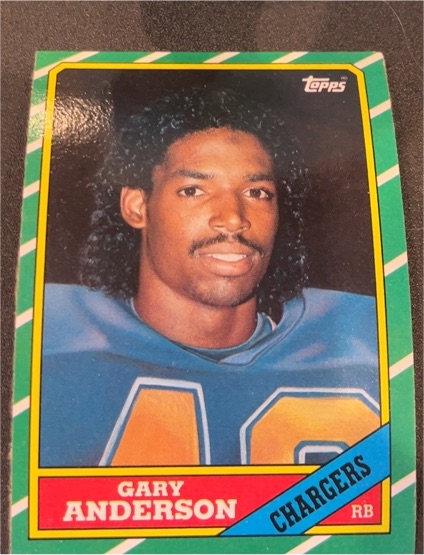 1986 Topps #233 Gary Anderson — front